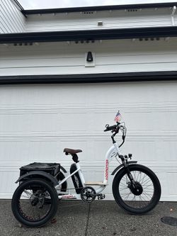 Addmotor Grandtan M-340 Electric Fat Tire Tricycle Trike - Only 263 miles - Bike