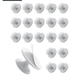New in box Anobeyi self stick cabinaet knobs  16 pcs white in color