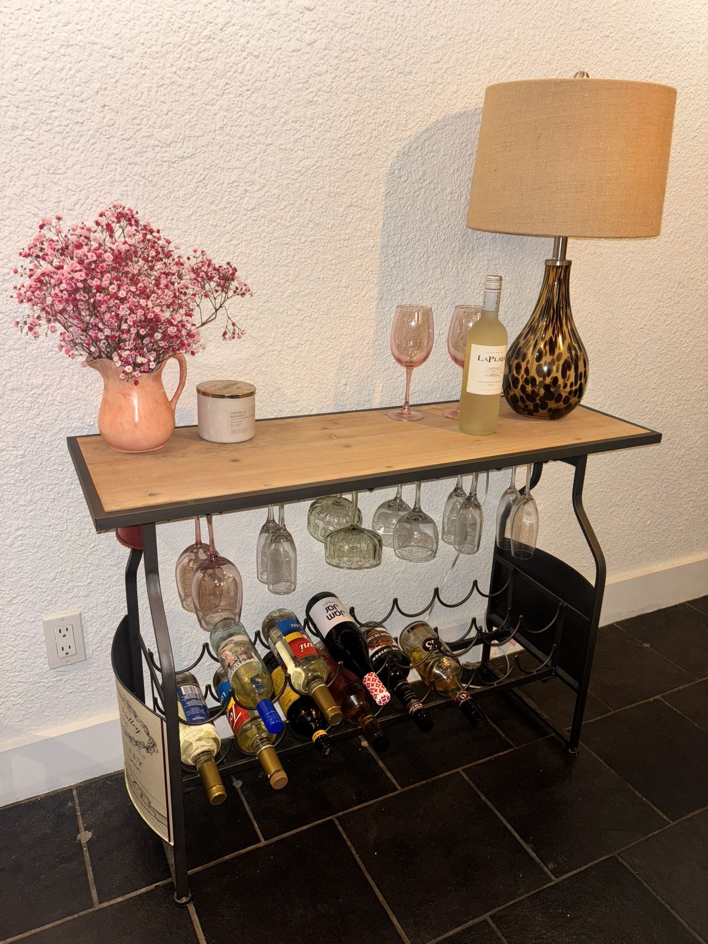 Napa Valley Wine Table / Bar Cart