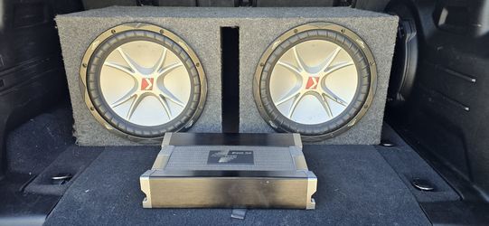 Two 12s Kickers & Precision Amplifier