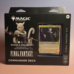 Magic The Gathering Final Fantasy Commander Deck Scions & Spellcraft