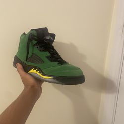 Jordan 5s Green Glow 