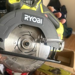 Ryobi circular saw cordless (tool only)