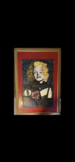 Marilyn Monroe, You KILLED ME! Mosaic Ceramic Art Painting.
