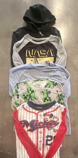 Youth clothing long sleeved jacket and shirts 8-10/10 x5