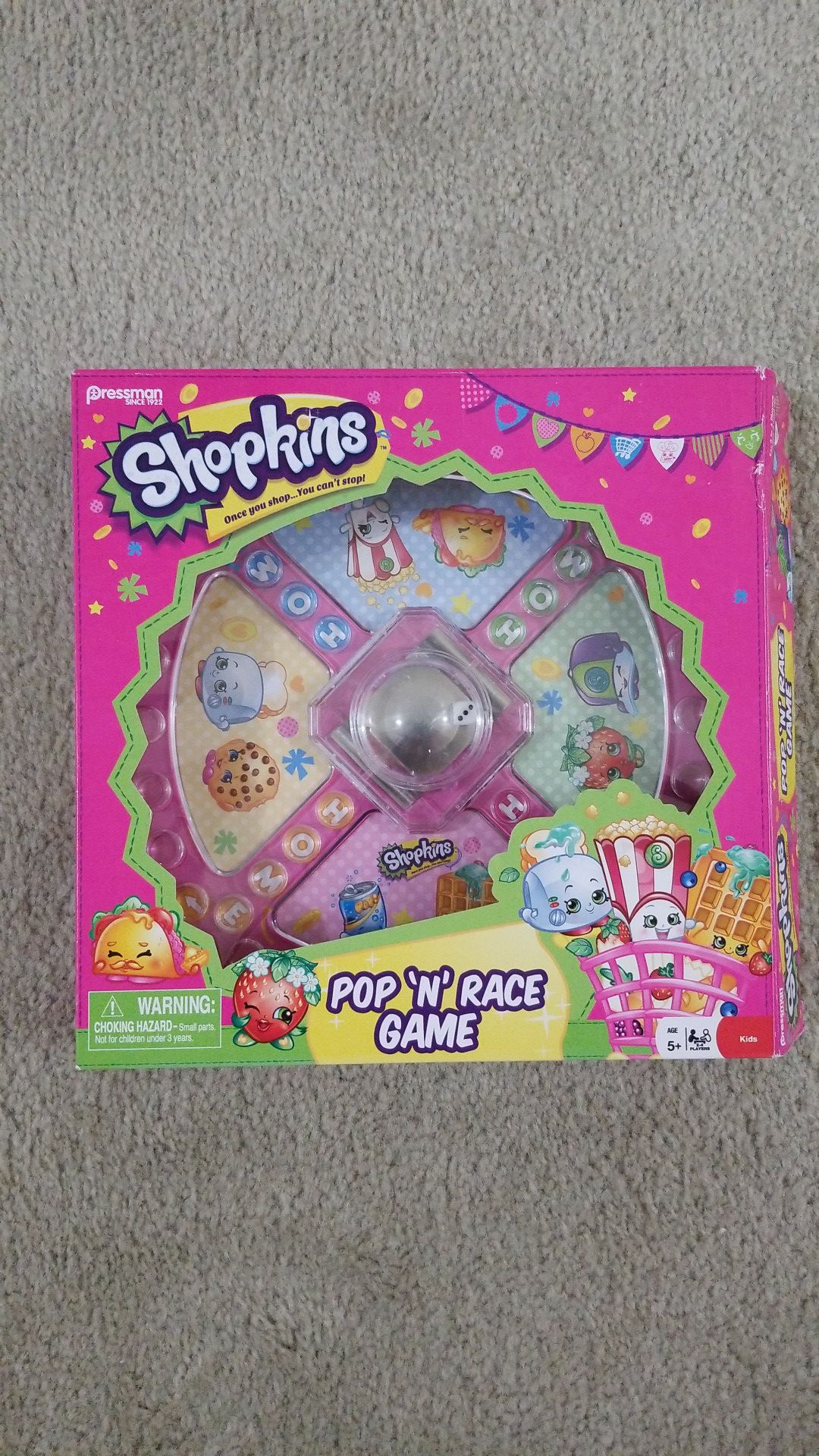 Shopkins Pop 'N' Race Game