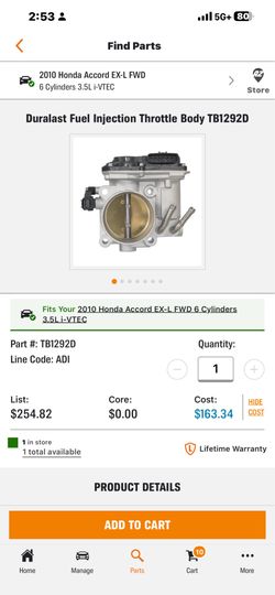 Throttle Body For Honda Accord 3.5L 2008-2012 Honda Odyssey Honda pilot 3.5L 2007-2017