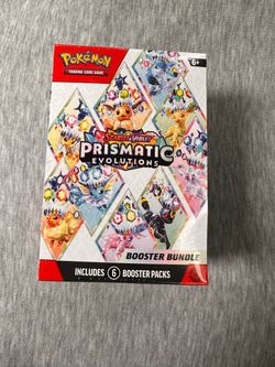 Pokémon Prismatic Evolutions Booster Bundle
