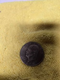1972 United States Eisenhower dollar with d