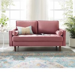 Pink Sofa Or Loveseat
