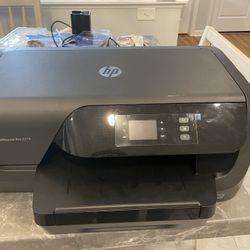 HP OfficeJet Pro 8210 series with Xerox DocuMate 515 copy machine.