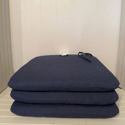 3 Allen +Roth StainMaster Outdoor Chair Cushions
