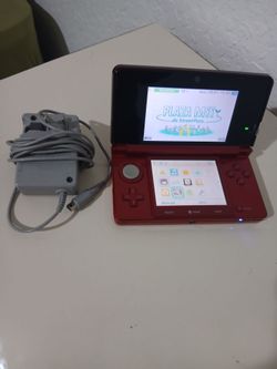 NINTENDO 3DS FLAME RED