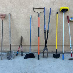 Garden tools asking $120 for everything together 