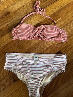 Anthropologie Bikini Bathing Suit Set