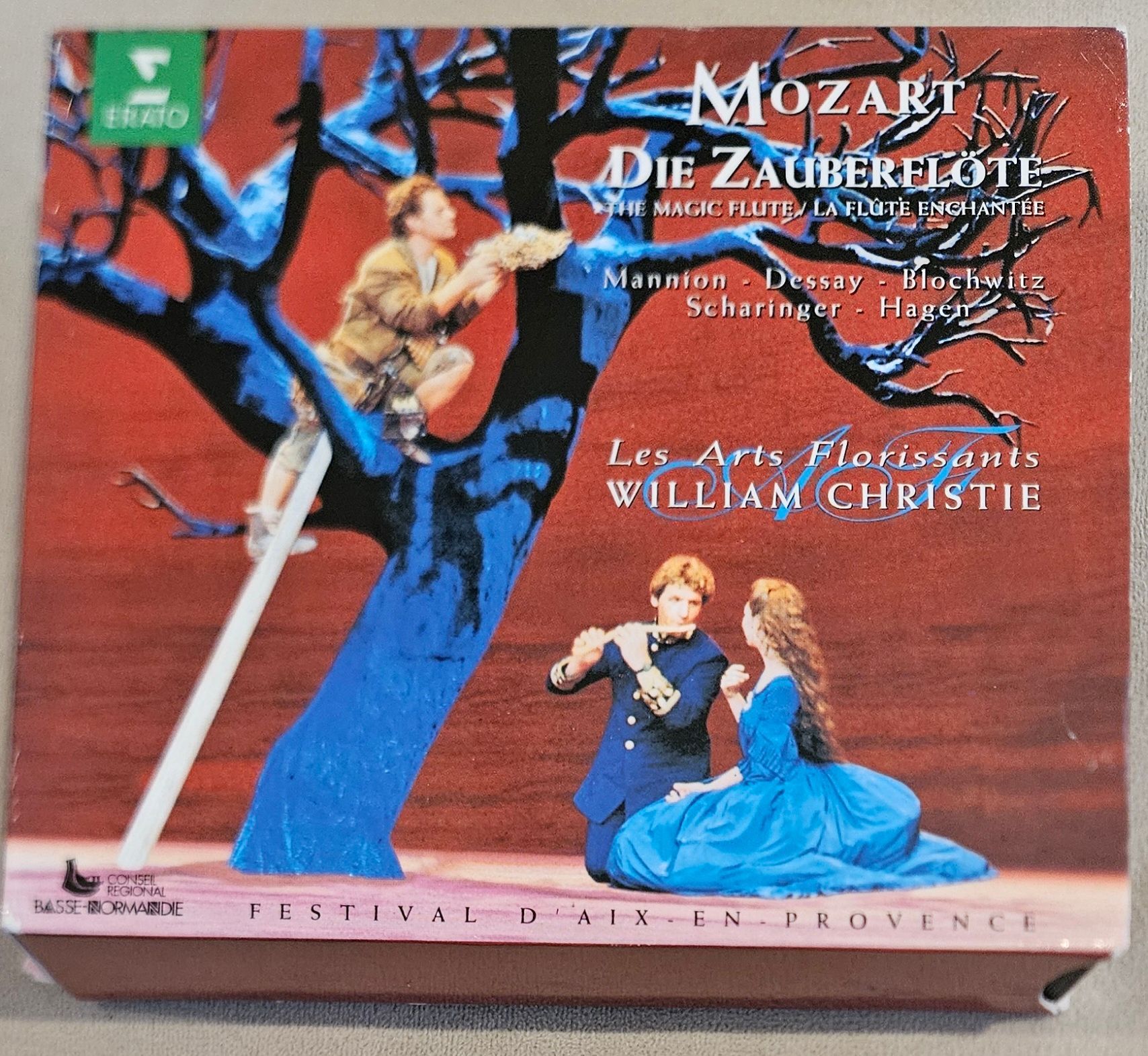 Mozart - Die Zauberflöte (The Magic Flute) / Les Arts Florissants 2-CD Box Set
