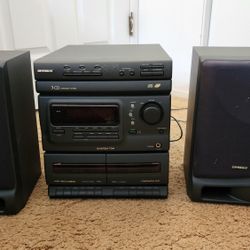 Optimus 3CD Changer Stereo System System 734