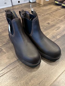 Ariat Dark Brown Chelsea Work Boots ASTM Rated