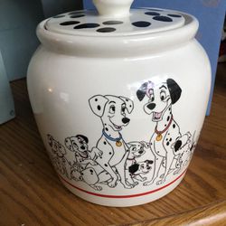 Disney 101 Dalmatian cookie jar