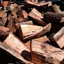Almond Firewood  Seasoned Free Delivery 