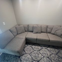Gray Sectional Couch
