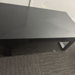 Dark Brown Coffee Table w/hidden Storage On BOTH Ends