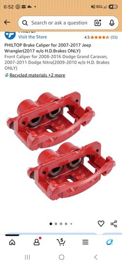 Jeep wrangler brake caliper