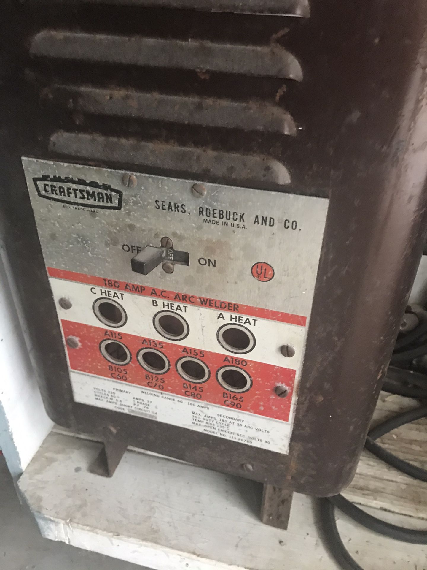 Craftsman welding machine