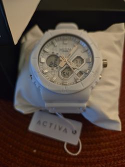 White Activa Sports watch by Invicta