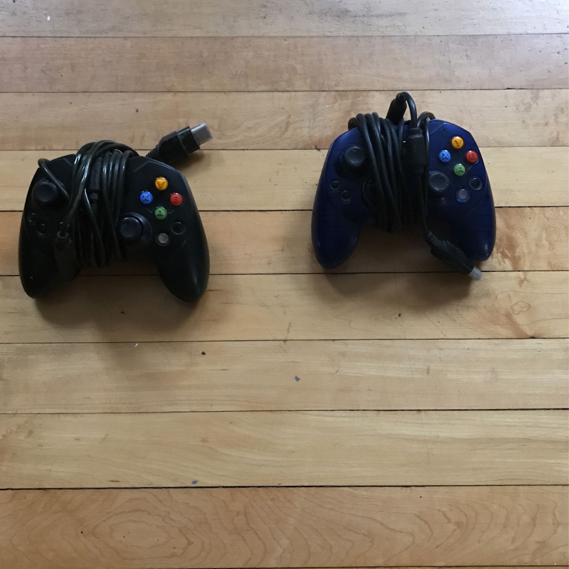 2 Xbox Original Controllers