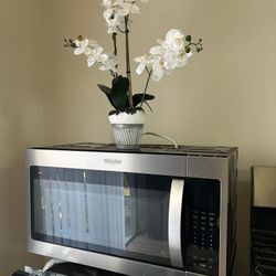 Whirpool Steinless Microwave 🥰💕✨️