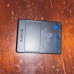 Sony Ps2 Memory Card