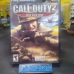 Call of Duty 2 Big Red One PS2 PlayStation 2 - Complete CIB