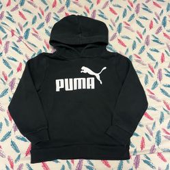 PUMA Kids Black Hoodie