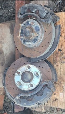 Mustang sn95 5.0 spindles rotors and calipers