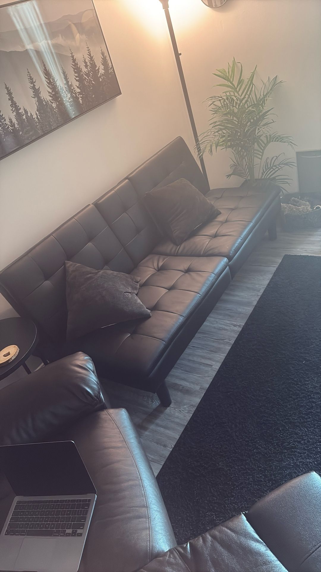 Futon With Cup holder