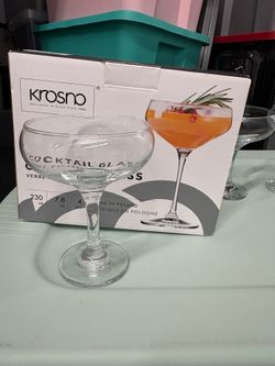 Cocktail glasses