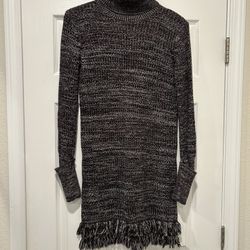 Turtleneck Sweater Dress
