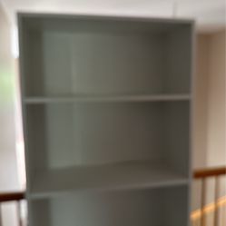5 Shelf Bookcase White 