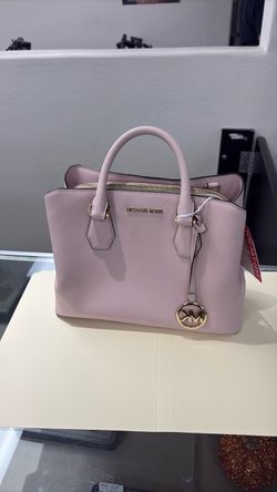 Michael Kors Pink Saffiano Leather Satchel
