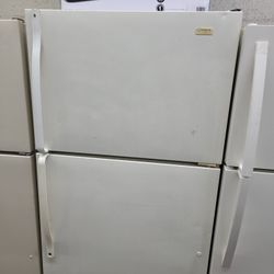 Maytag Almond Top And Bottom Refrigerator 