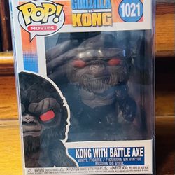 KONG WITH BATTLE AXE (GODZILLA VA KONG MOVIES FUNKO POP