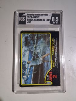 Jaws 2 Trading Card #55 IGS 8.5 NM-MT