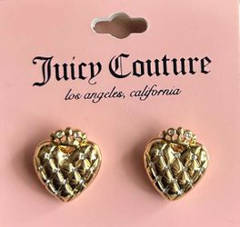 Juicy couture Heart Earrings