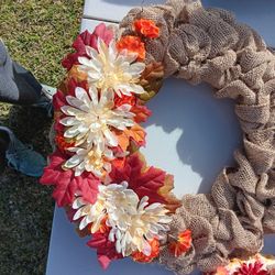 Burlap Wreath