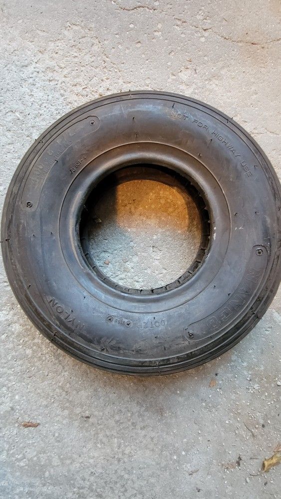 4.00 - 6 T/L 2 PLY tire