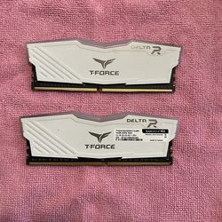 New RGB 32GB DDR4 3600 T Force Delta 16GB X 2