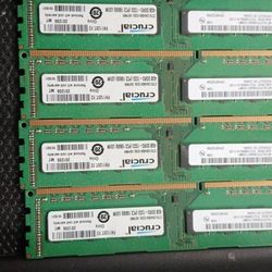 Crucial 4x 4gb 16gb Total Ddr3-16000u Pc3