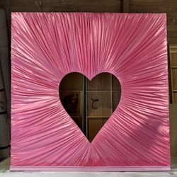 Handmade Custom Heart Wall 
