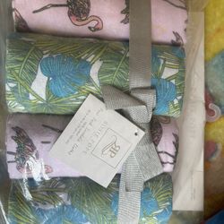 Baby Swaddle Four Pack Rose Pope